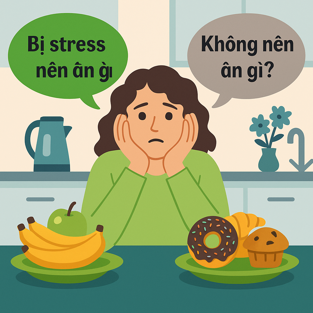 Lựa chọn thực phẩm tốt cho stress và trí nhớ