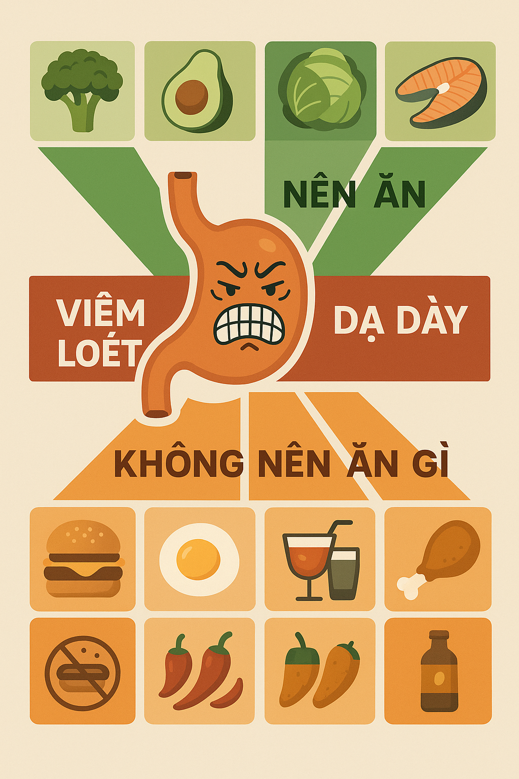 Thực phẩm tự nhiên hỗ trợ dạ dày
