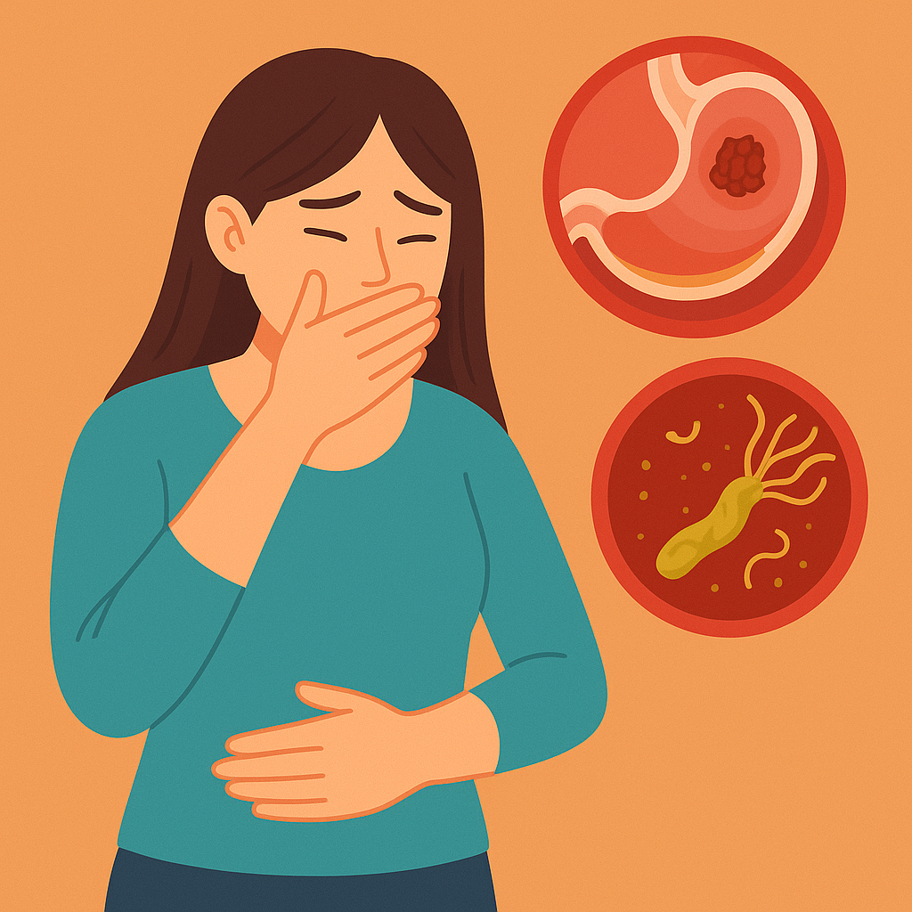 Nguy cơ tiềm ẩn từ thực phẩm sống với bệnh dạ dày