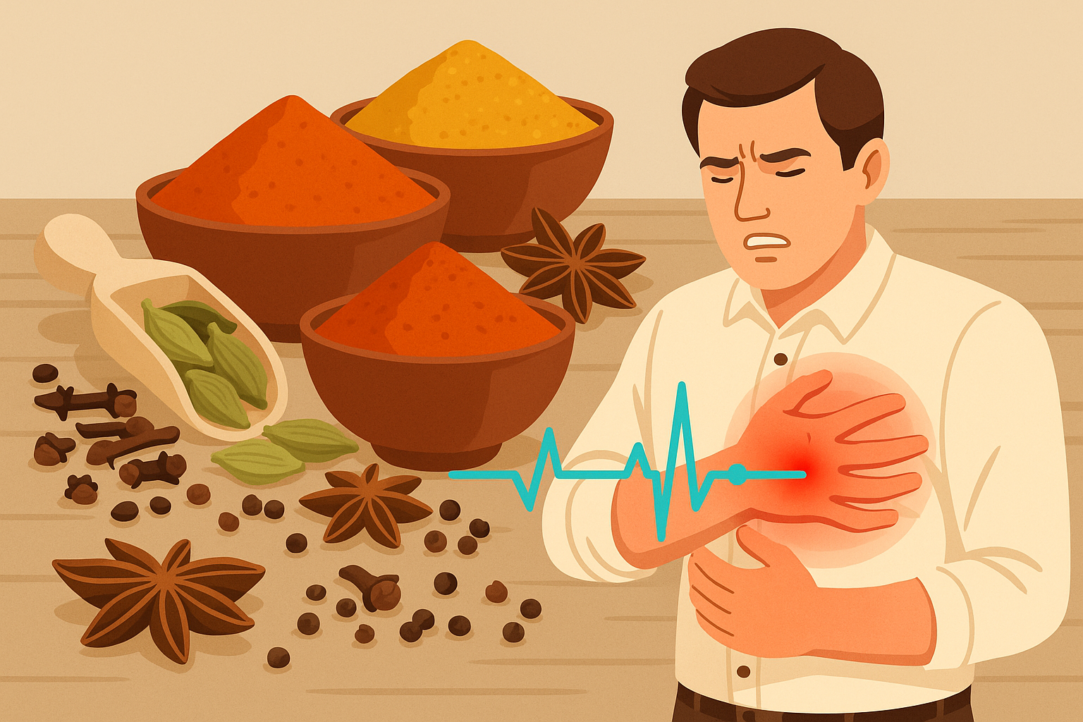 Lưu ý khi sử dụng gia vị cho người tim mạch