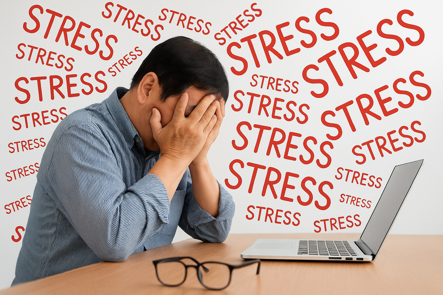 Stress kéo dài và nguy cơ kiệt quệ tâm trí, sức khỏe
