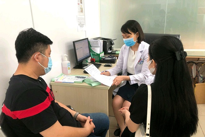 Không gian thư giãn phòng khám điều trị giảm áp lực thần kinh tại TP.HCM