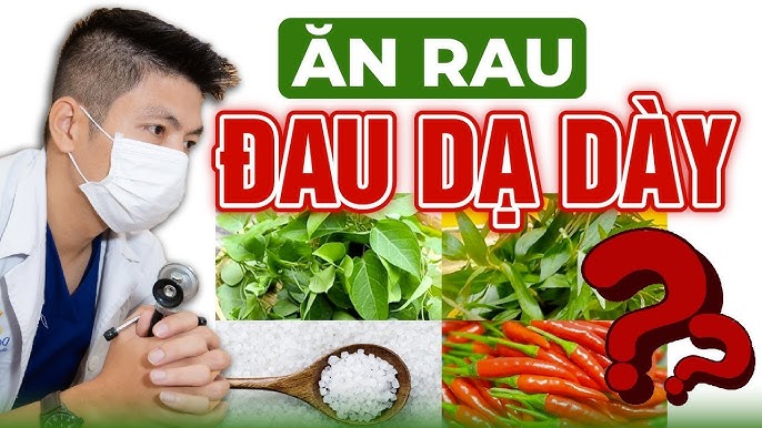 Rau xanh sạch, an toàn giúp hỗ trợ điều trị loét dạ dày
