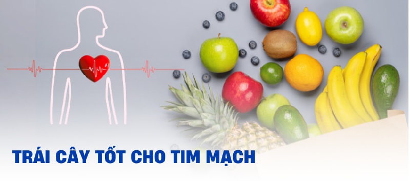 10 loại trái cây tốt cho tim mạch