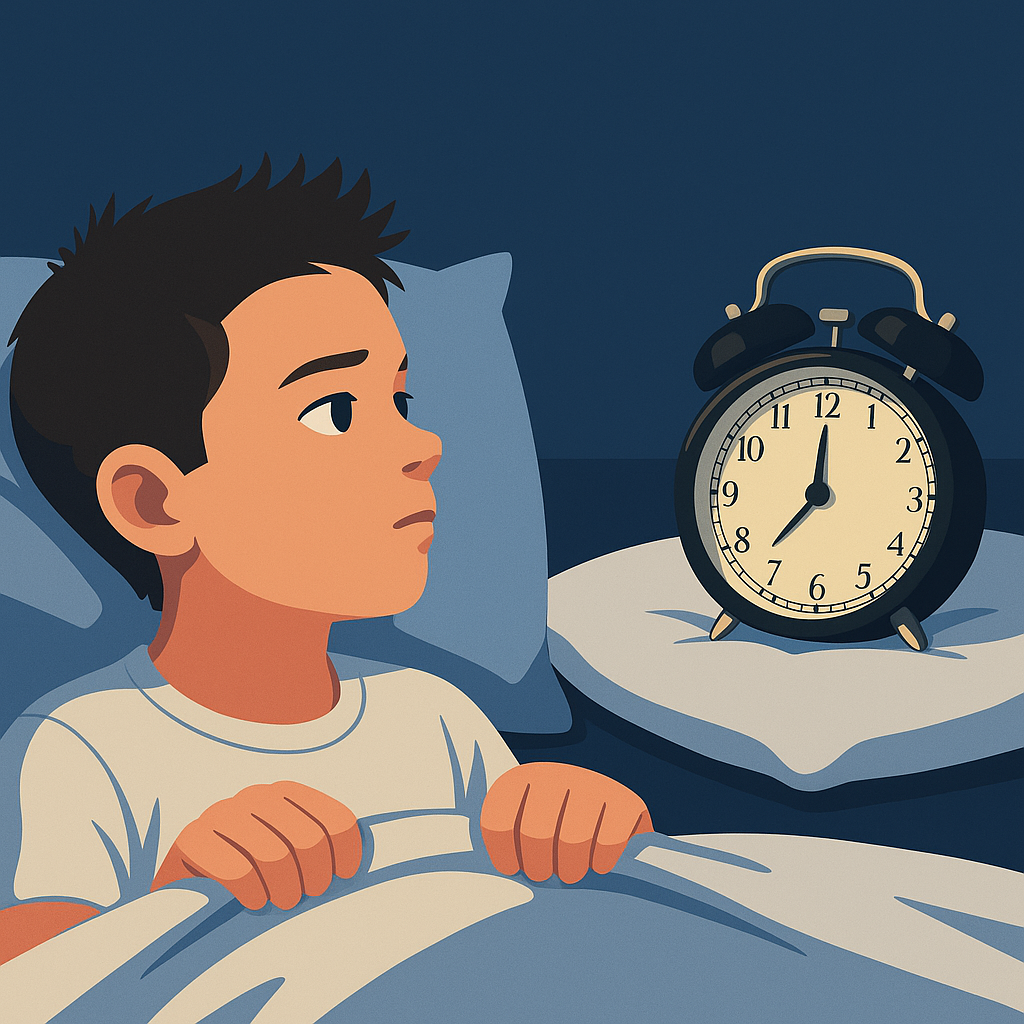Nhận biết mất ngủ ở trẻ qua biểu hiện ban ngày