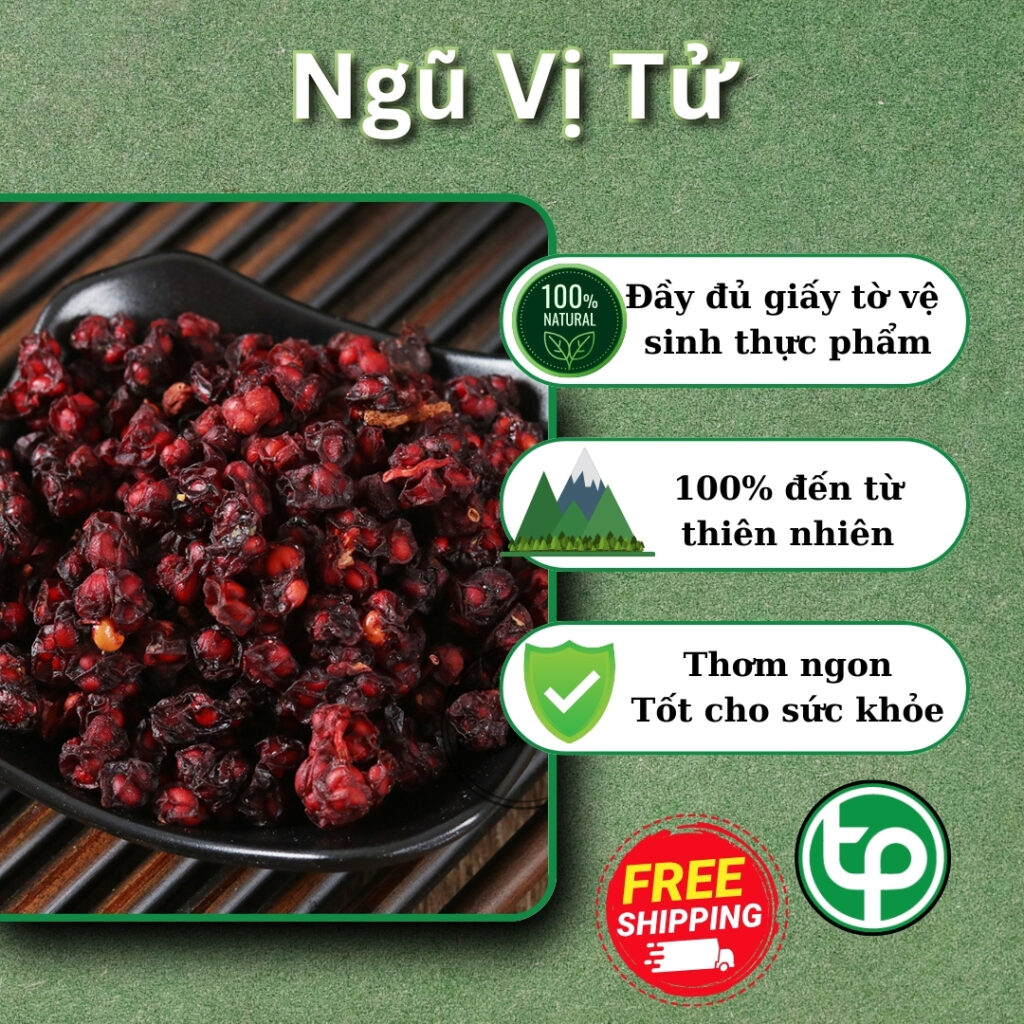 Ngũ vị tử đạt chuẩn chất lượng