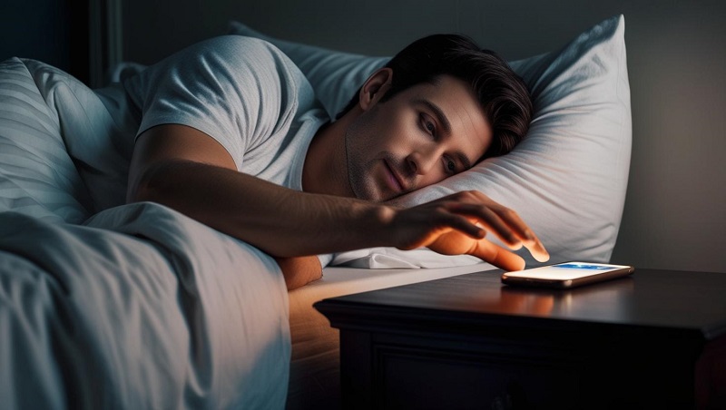 Hạn chế sử dụng thiết bị điện tử trước khi ngủ