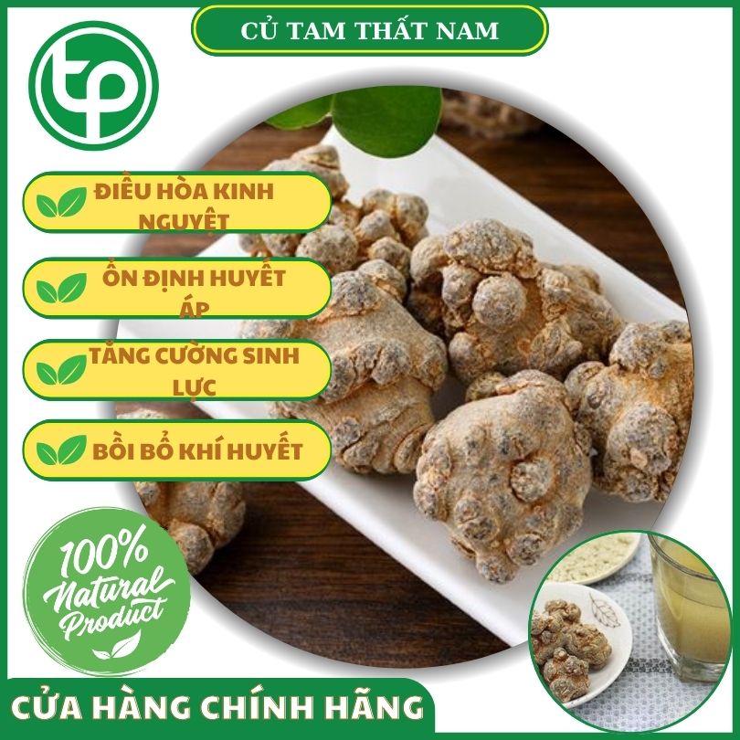 Công dụng của củ tam thất nam đối với sức khỏe