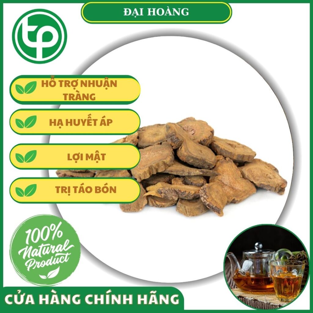 Công dụng của đại hoàng đối với sức khỏe