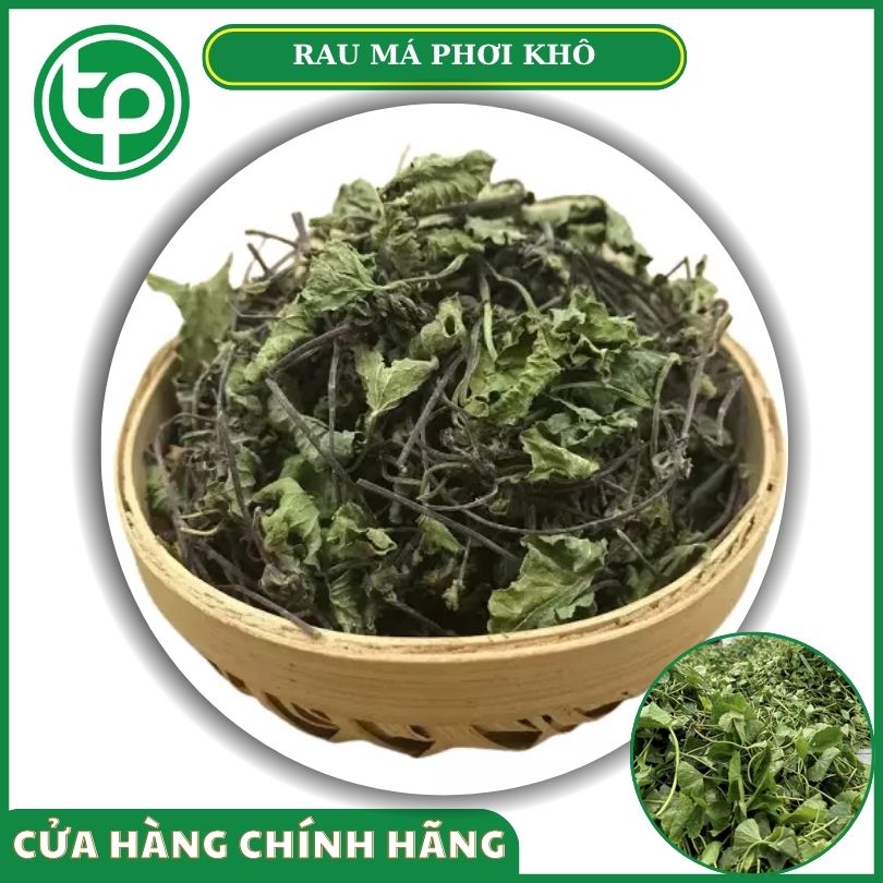 Rau má phơi khô tại Tấn Phát