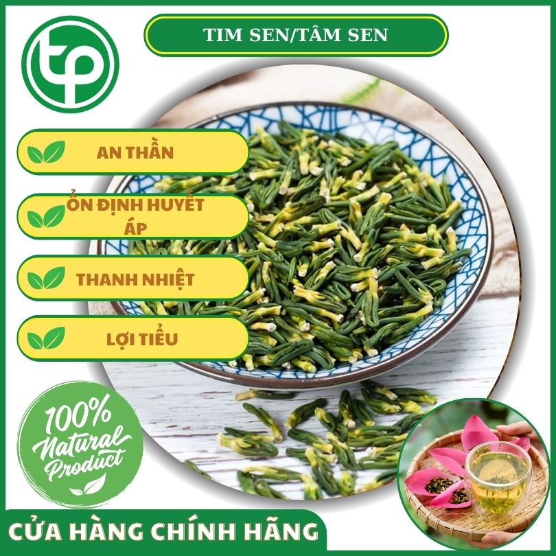 Tim sen/tâm sen khô đối với sức khỏe