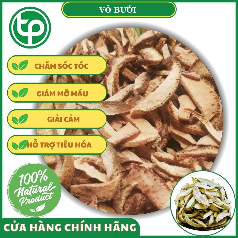 Công dụng của vỏ bưởi khô đối với sức khỏe