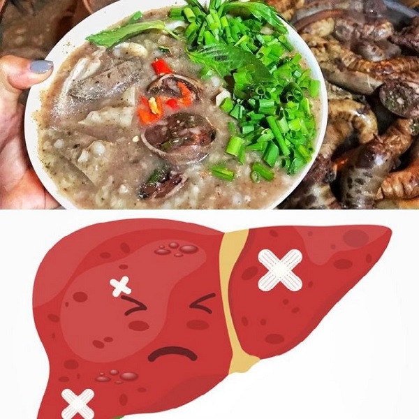 Cháo lòng và những thắc mắc khi bị viêm gan