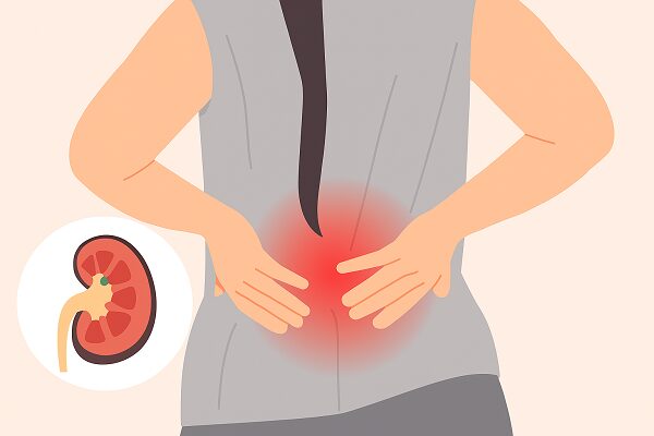 Cơ chế đau quặn do sỏi thận gây tắc nghẽn niệu quản