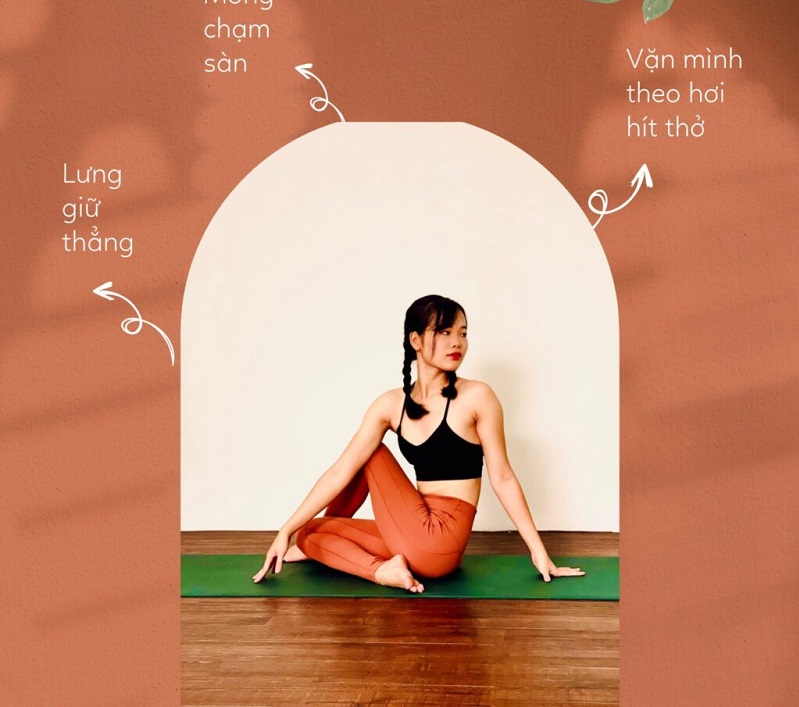 Minh họa các lưu ý khi tập yoga cho người tiểu đường