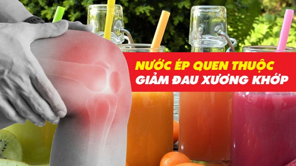 Nguy cơ dùng nước ép sai cách cho viêm khớp