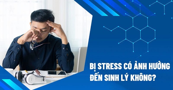 Stress kéo dài gây hệ lụy nghiêm trọng đến sức khỏe sinh lý nam