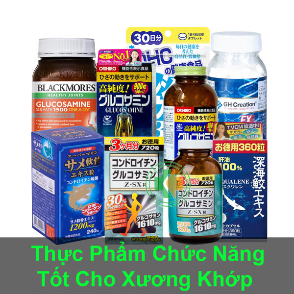 Thực phẩm chức năng hỗ trợ viêm khớp dạng thấp
