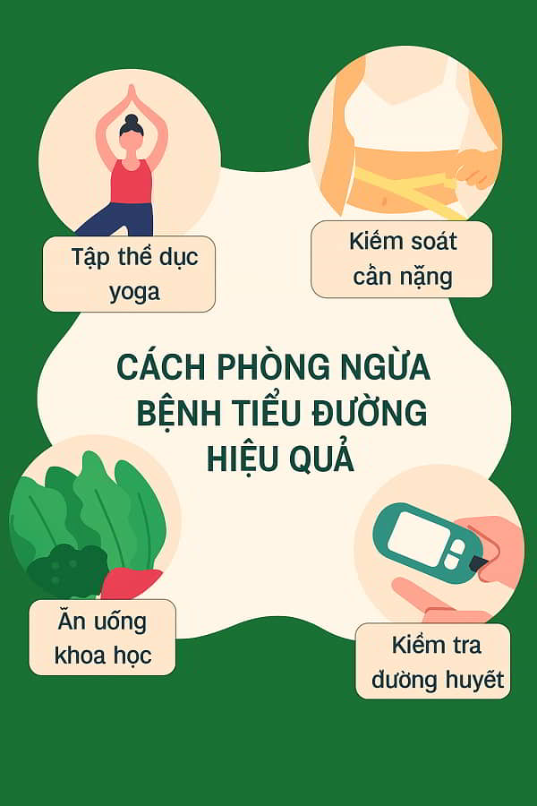Người bệnh tiểu đường vẫn sống khỏe mạnh nhờ lối sống khoa học