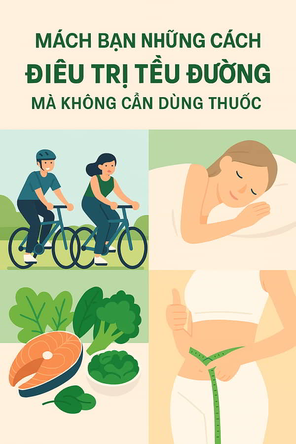 Kiểm soát căng thẳng, ngủ đủ giấc giúp ích cho người tiểu đường
