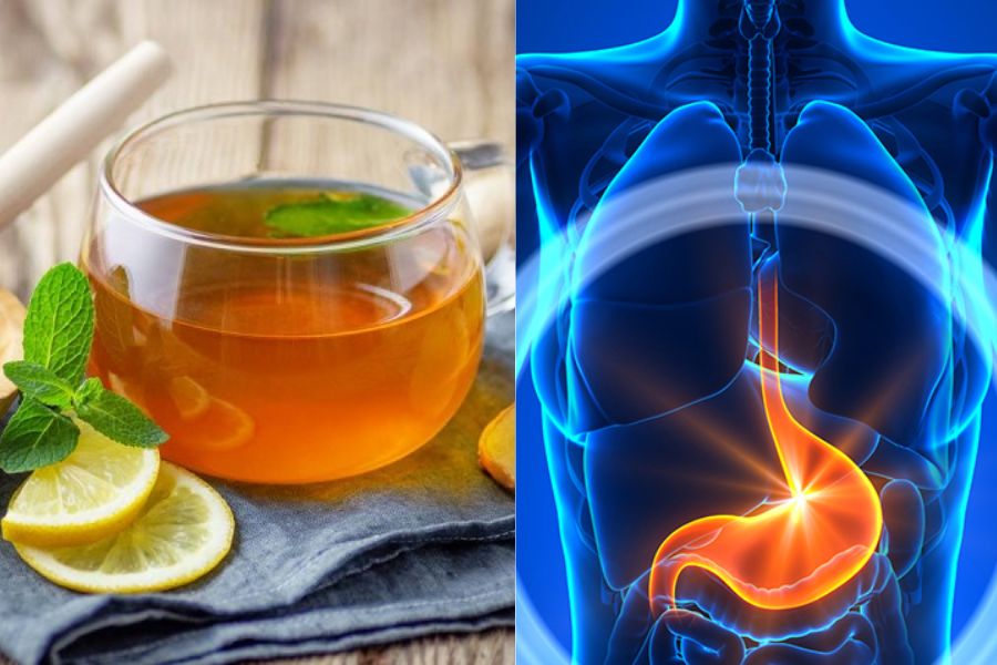 Ứng dụng trà gừng mật ong trong điều trị đầy hơi