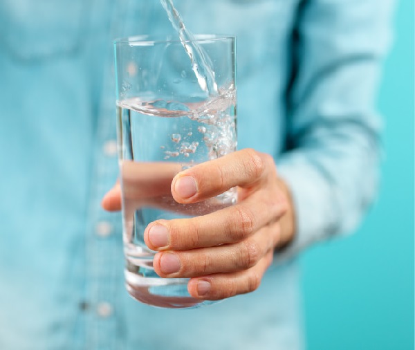 Lượng nước và vai trò giải độc gan