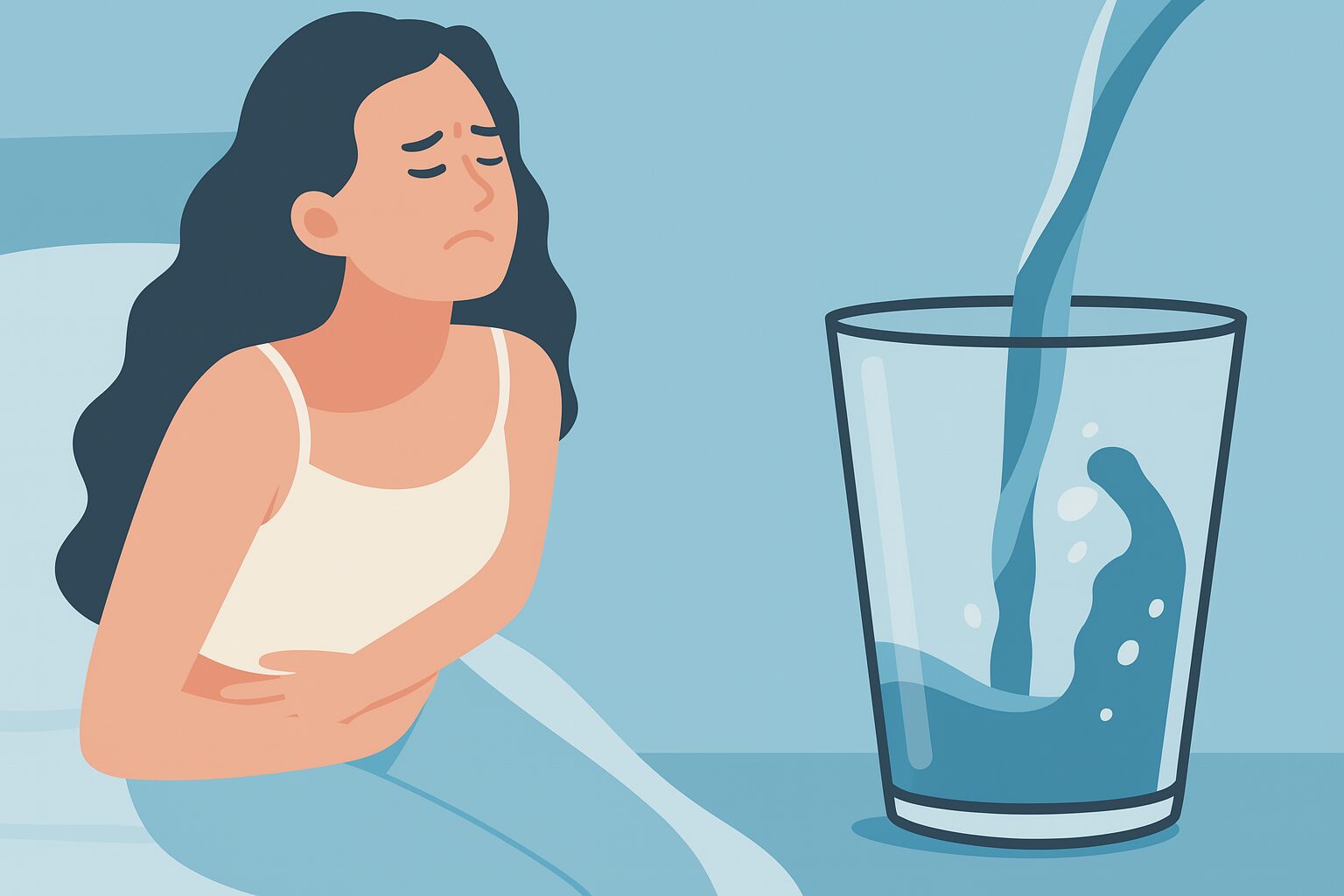 Nước lọc hỗ trợ các enzym tiêu hóa