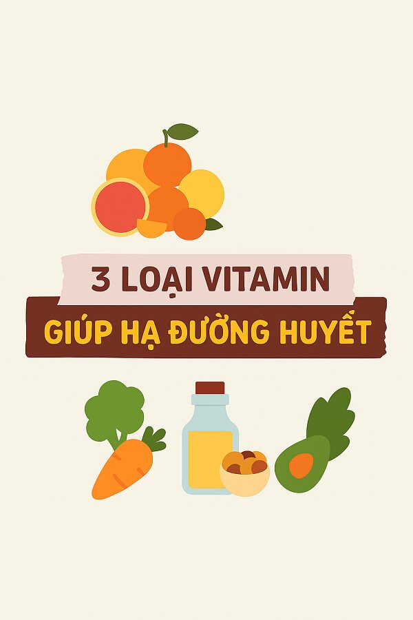 Vai trò vitamin trong hỗ trợ người tiểu đường