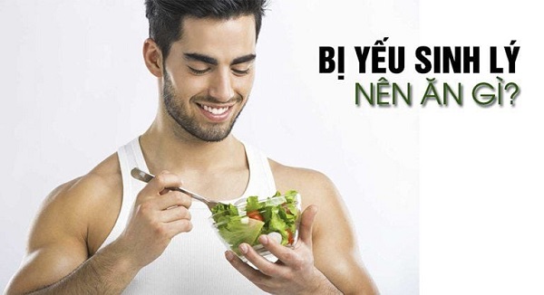 Chế độ ăn uống và sức khỏe sinh lý nam