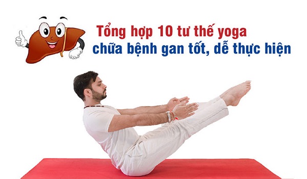 Yoga hỗ trợ điều trị viêm gan
