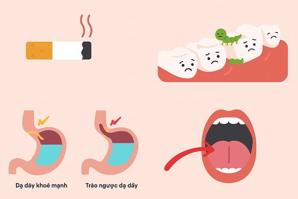 Dấu hiệu hôi miệng cảnh báo bệnh phổi