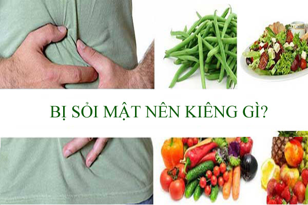 Sỏi mật kiêng ăn gì để không tái phát
