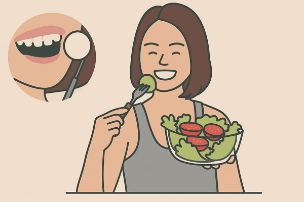 Bảng so sánh ảnh hưởng của thực phẩm lên sức khỏe răng miệng