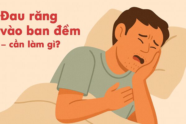 Cơn đau răng âm ỉ về đêm làm ảnh hưởng giấc ngủ và sức khỏe răng miệng