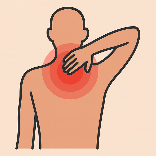Đau vai không do vận động – Cảnh báo sức khỏe tiềm ẩn