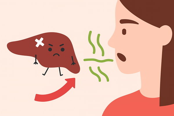 Viêm phổi có thể là nguyên nhân tiềm ẩn gây hơi thở có mùi tanh
