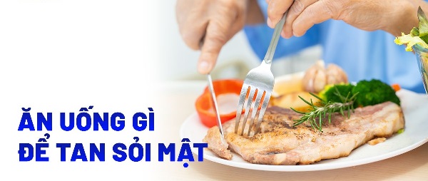 Sai lầm cần tránh khi điều trị sỏi mật bằng thực phẩm