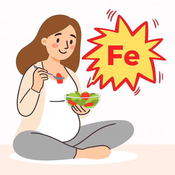 Vai trò của sắt và khác biệt sinh lý nữ giới