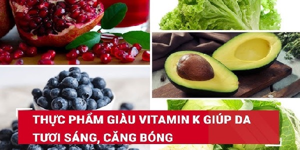 Rau củ quả giàu vitamin K giúp tăng cường sức khỏe tổng thể