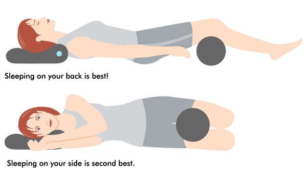 Lựa chọn gối đúng giúp duy trì tư thế ngủ tốt cho mũi xoang