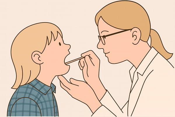 Cách xử lý viêm họng cấp ở trẻ em