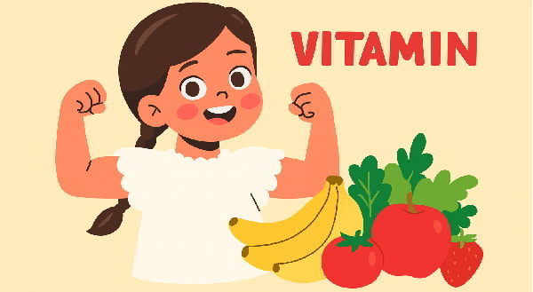 Vitamin rất cần thiết cho trẻ nhỏ
