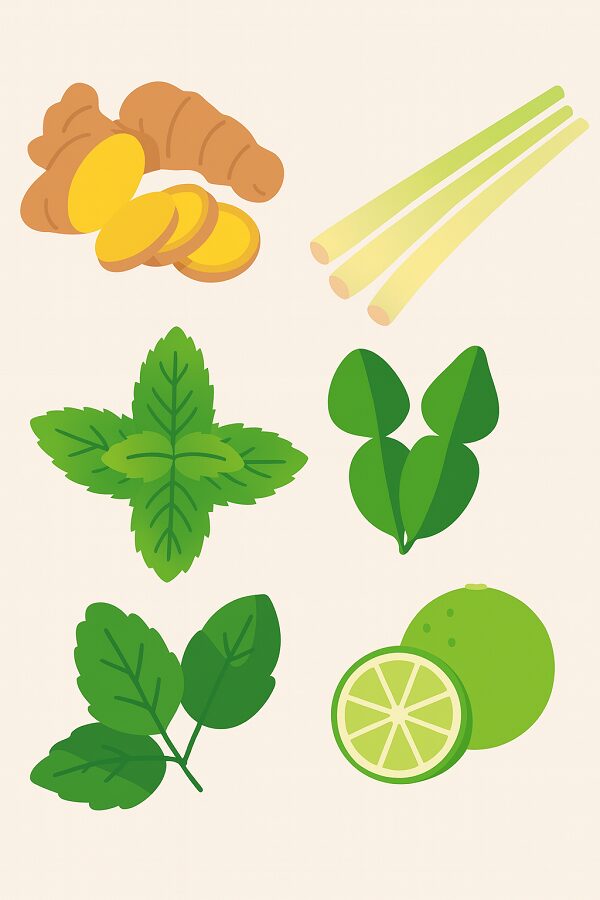 Thành phần Hoắc Hương trong hỗ trợ sức khỏe hô hấp