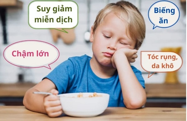 Dấu hiệu trẻ bị viêm tai mũi họng do thiếu kẽm