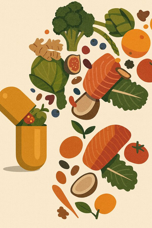 So sánh thảo mộc và vitamin tổng hợp trong dinh dưỡng