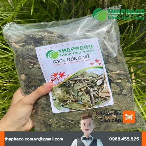 Bạch Đồng Nữ khô đã được thái lát và đóng gói