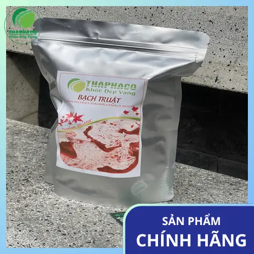 Bạch truật được phân loại và kiểm tra chất lượng kỹ lưỡng