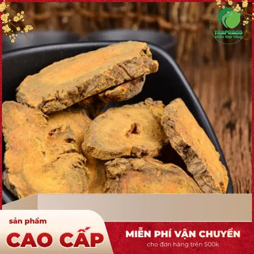 Đại Hoàng khô chất lượng cao từ Dược Liệu Tấn Phát