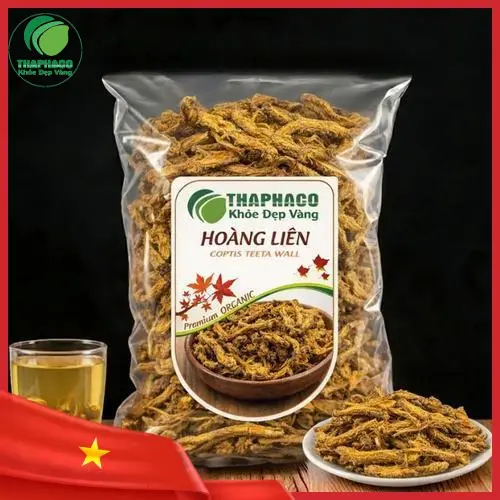 Hoàng Liên nguyên củ chưa sơ chế