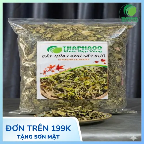 Dây thìa canh tươi và lá non